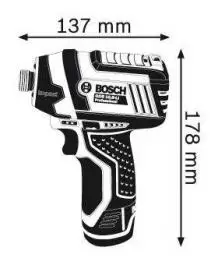 Akumulatorski ugaoni odvrtač GDR 10,8 V-LI Professional BOSCH