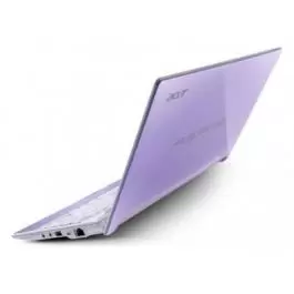 ACER Aspire AOHAPPY2DQuu (purple) Intel Atom N450/10.1"/WebCam/Win 7 Starter + Android Netbook