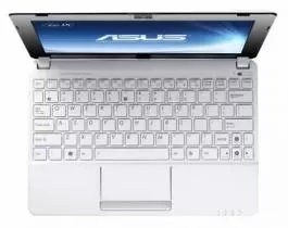 Asus eeePC 1015B-WHI005S AMD Single Core C30/10, 1"/BT/WIN 7 START/White Netbook