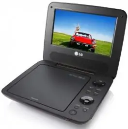 Portable DVD player DP650  7" Wide LCD Screen LG