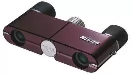 Dvogled 4x10 DCF Burgundy NIKON