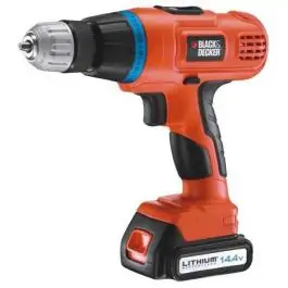 Aku. vibraciona bušilica 14.4V Li-Jon 2 bat.  Black&Decker EPL148K 