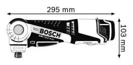 Akumulatorski ugaoni odvrtač Professional GWI 10,8 V-LI  BOSCH