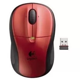 Bežični optički miš M305 crveni Logitech 