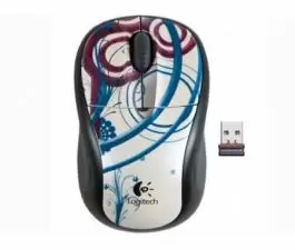 Bežični optički miš M305 kapljice leda Logitech 