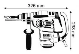 Elektropneumatska bušilica-štemarica GBH 3-28 DRE BOSCH