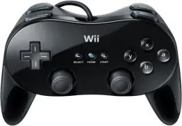 Džojstik Wii Classic Controller Pro, Crni NINTENDO