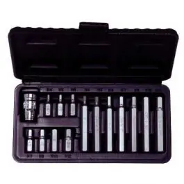 Set bitova Imbus 10mm 4-12mm 15 kom. KS TOOLS