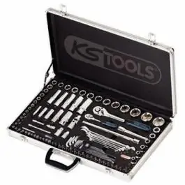 Set nasadnih klučeva 1/4"+1/2" 102 kom. KS TOOLS