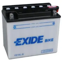 Moto akumulator EXIDE BIKE YB16L-B 12V 19Ah EXIDE