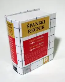 Španski rečnik