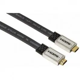 HDMI-HDMI konekcioni kabal 0,75m crni HQ Flat Ribbon Hama