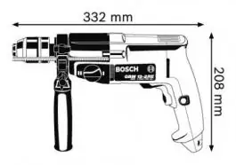 Električna bušilica GBM 13-2 RE Professional BOSCH