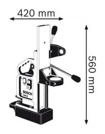 Magnetni stalak za bušenje GMB 32 Professional BOSCH
