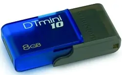 USB Flash memorija 8GB DataTraveler Mini 10 plava KINGSTON