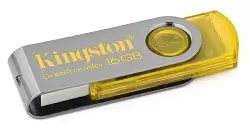 USB Flash memorija 16GB USB DT 101 Žuta KINGSTON