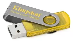 USB Flash memorija 16GB USB DT 101 Žuta KINGSTON