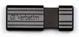 USB Flash memorija PinStripe 4GB STORE N GO crni VERBATIM