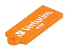 USB Flash memorija 2.0 MICRO drive 4GB STORE N GO Oranž VERBATIM