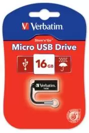 USB Flash memorija 2.0 Micro drive 16GB store VERBATIM