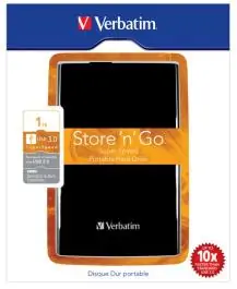 Eksterni hard disk Store 'n' Go USB 2.0 500 GB – oranž boje VERBATIM