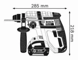 Akumulatorski elektro-pneumatski čekić SDS+ GBH 18 V-LI Professional BOSCH