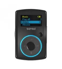 MP3 Sansa Clip + 4gb crni FM SanDisk