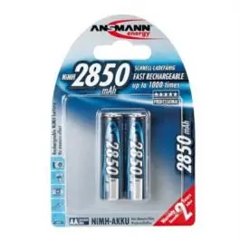 Punjiva baterija 2850 mAh AA, NiMh, LR06 2/1 ANSMANN