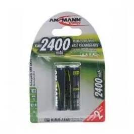 Punjive baterije akumulatorske 2400 mAh AA, NiMh, 1.2V LR06 2/1 ANSMANN