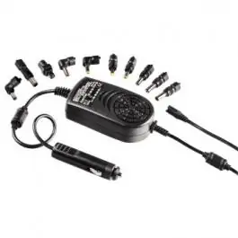 Univerzalni adapter za laptopove 12-22V/90W crni + adapter za auto HAMA