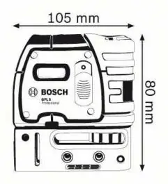 Nivelator linijsko-tačkasti GPL 5 Professional Bosch