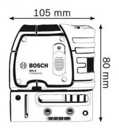 Nivelator tačkasti GPL 3 Bosch