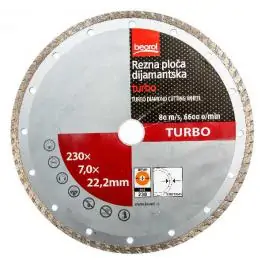 Rezna ploča dijamantska turbo 230mm BEOROL