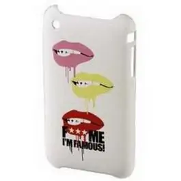 FMIF oklop za IPhone 3, "Lips", beli 