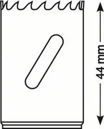 Kružna testera za drvo i metal HSS-BiMetall 14mm BOSCH