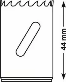 Kružna testera za drvo i metal HSS-BiMetall 24mm BOSCH