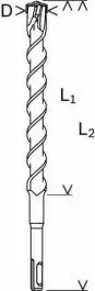 Burgija za beton SDS+ 7X 22x200x250 Bosch