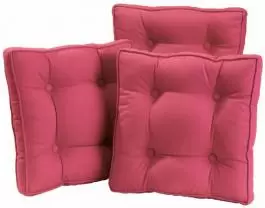 Futon jastuk ANNEBELL 40x40x5 roze