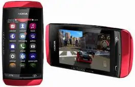 Mobilni telefon crveni Asha 306 RD Nokia