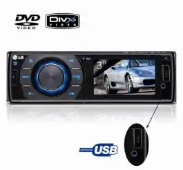 Auto radio CD/MP3 Player + 4GB USB LDF900UR LG