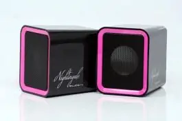 Zvučnici za računar SN-U14/BP Speaker system 2.0 6W Black/Pink BLUEBERRY