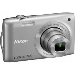 Digitalni fotoaparat COOLPIX S3300 Silver SET (SA EN-EL19 PUNJIVOM BATERIJOM) NIKON