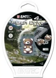 USB Flash memorija Refill M311 4GB oblik meda Tedi EMTEC