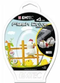 USB Flash memorija Refill M320 4GB oblik pile EMTEC