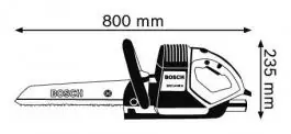 Električna testera lisičji rep  GFZ 16-35 AC Professional BOSCH