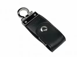 USB 16 GB, black, blister,metal box Xwave leather exclusive 
