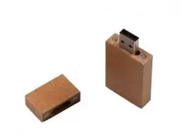 Eco USB 8GB, brown, paper box XWAVE