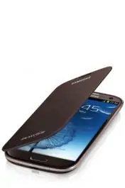 Maska sa preklopom za Galaxy S3, braon SAMSUNG 