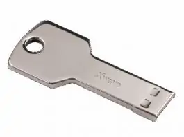 Xwave Key USB 8GB,silver, plastic box