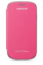 Maska sa preklopom za Galaxy S3 mini pink SAMSUNG 